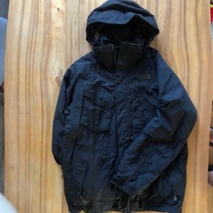 North Face Insulated Ski Jacket - black - medium
